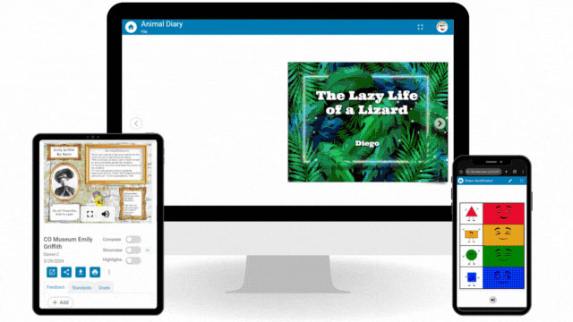 Wixie works on Chromebooks, iPhones and iPads, Android, Mac, and Windows.